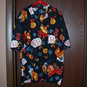 3/$30 - Las Vegas Casino Gambling Short-sleeve Shirt - XXL